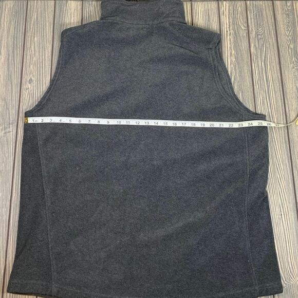 Columbia Men Fleece Vest Bodywarmer Lightweight Layering Sz 3XT Gray - Picture 6 of 8